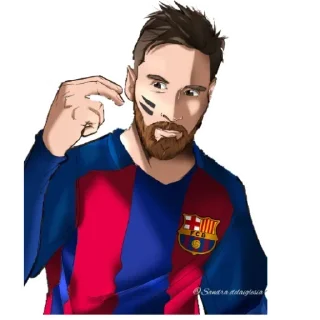 Sticker LeoMessi • @StickBook18 - 10