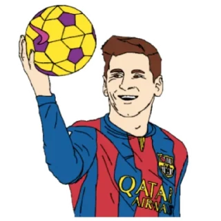 Sticker LeoMessi • @StickBook18 - 6