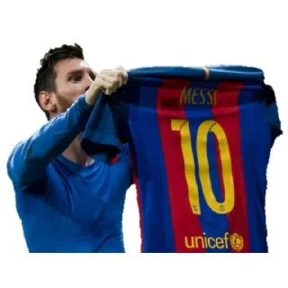 Sticker LeoMessi • @StickBook18 - 0