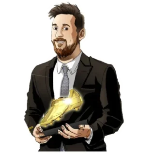 Sticker LeoMessi • @StickBook18 - 8