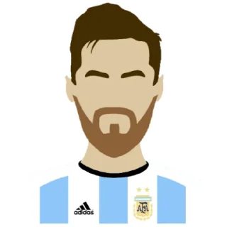 Sticker LeoMessi • @StickBook18 - 2
