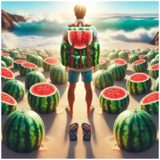 Sticker Meta pump arbuz (DM) - 4