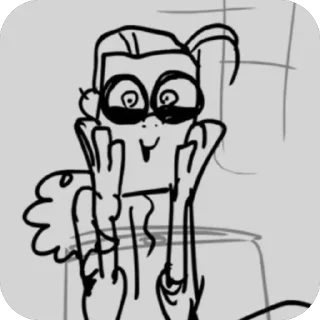 Стикер Метал фемели🎸 - 9