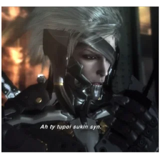 Sticker Metal-Gear-rising @g0tta_get_a_grip - 0