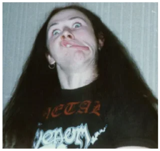 Sticker не смешные стикеры про метал - 9