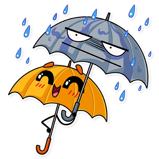 зонтик клипарт рисование