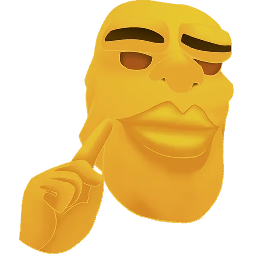 жёлтый улыбаться мультфильм