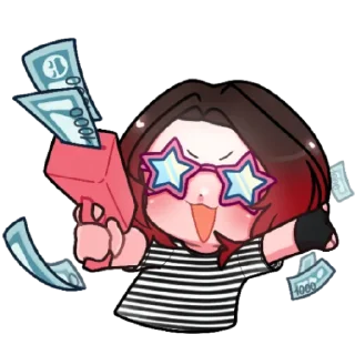 Стикер Mewmet|Dottorenok @villadok - 9