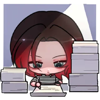 Стикер Mewmet|Dottorenok @villadok - 10