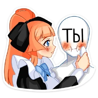 Sticker Мей @anime_stickerr - 6