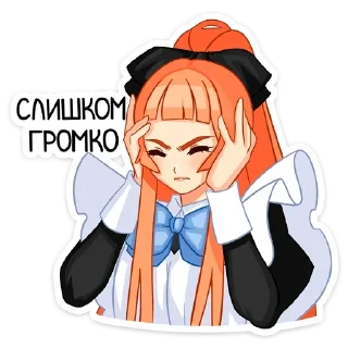 Sticker Мей @anime_stickerr - 11