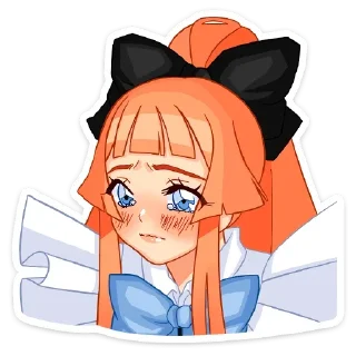Sticker Мей @anime_stickerr - 5