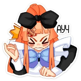 Sticker Мей @anime_stickerr - 10