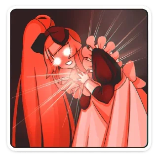 Sticker Мей @anime_stickerr - 8