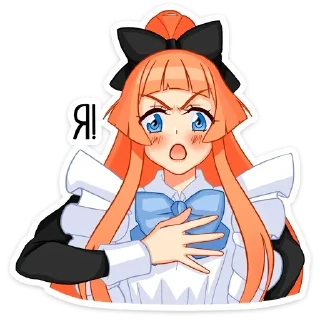 Sticker Мей @anime_stickerr - 7