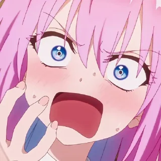 Стикер М.Д не только милая @anime_stickerr - 8