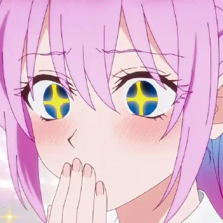 Стикер М.Д не только милая @anime_stickerr - 1