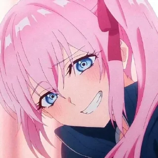 Стикер М.Д не только милая @anime_stickerr - 2