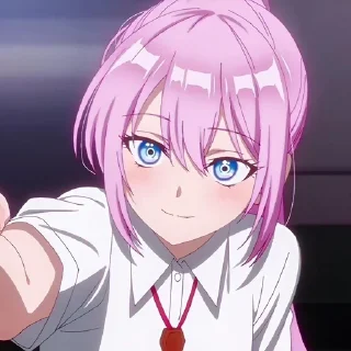 Стикер М.Д не только милая @anime_stickerr - 3