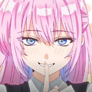 Стикер М.Д не только милая @anime_stickerr - 5