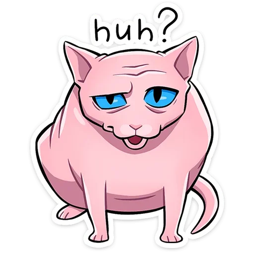 Стикер Miaou_Monica_by_MoiStikiBot - 1