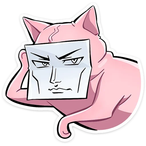 Стикер Miaou_Monica_by_MoiStikiBot - 1