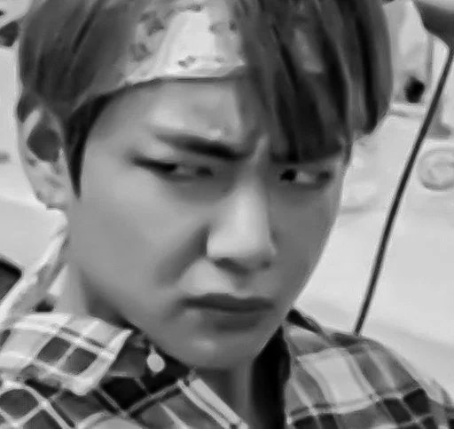 human face person black and white