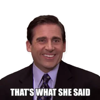 Стикер Michael Scott - 0