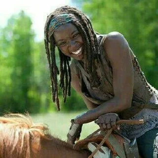 Sticker @TWD_FAN | Michonne - 11