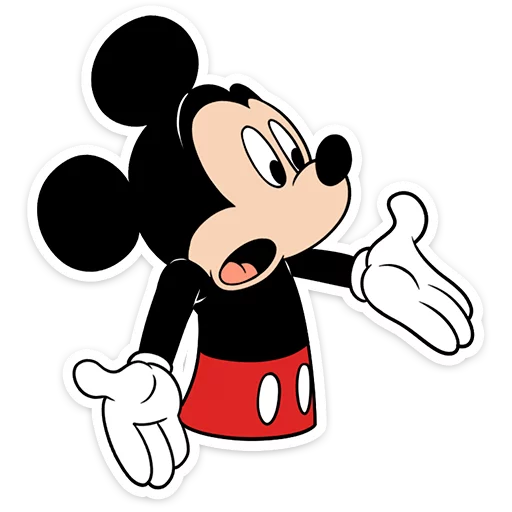 Sticker MickeyMouse_vk - 1