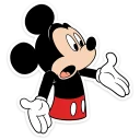 Стикер Микки Маус :: @stickroom - 11