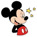 Стикер Микки Маус :: @stickroom - 4