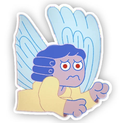 Sticker MidnightGospelInverted - 1