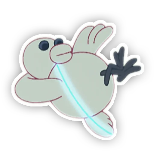 Sticker MidnightGospelInverted - 1