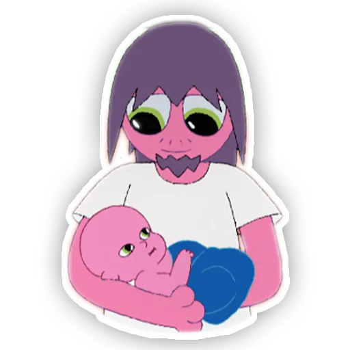 Стикер MidnightGospelInverted - 1