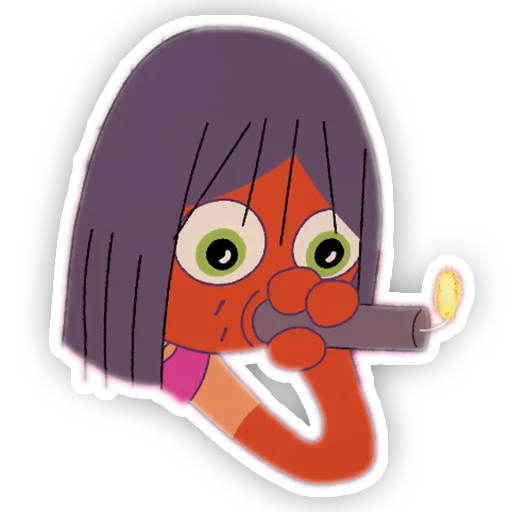 Стикер MidnightGospelInverted - 1