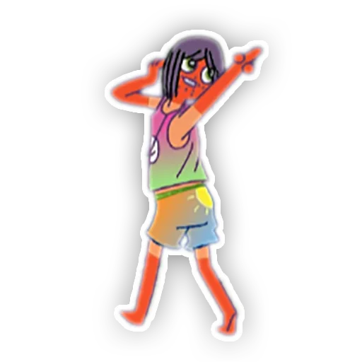 Стикер MidnightGospelInverted - 1