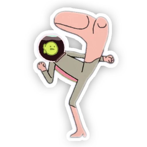 Стикер MidnightGospelInverted - 1