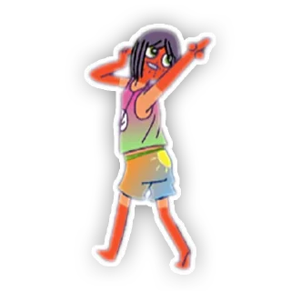 Стикер Midnight Gospel by InvertedMirror - 4