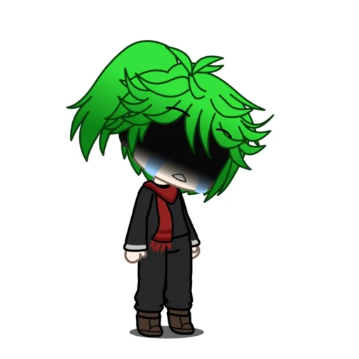 Стикер Пошлый мидорька гачик - 0