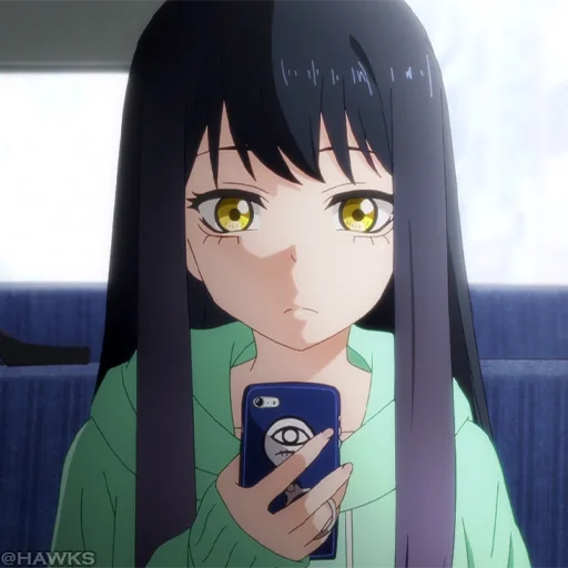 Стикер 👻 Mieruko-chan [@TodorokiShouto] - 2