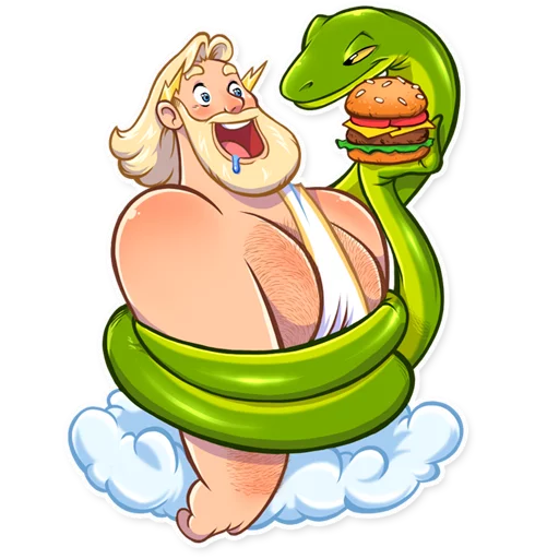 Sticker Mighty_Zeus - 1