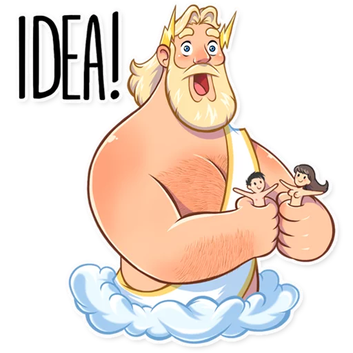 Sticker Mighty_Zeus - 1