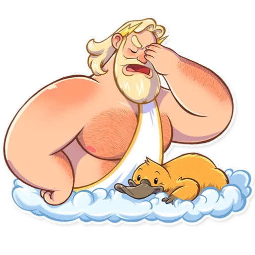 Sticker Mighty_Zeus - 1