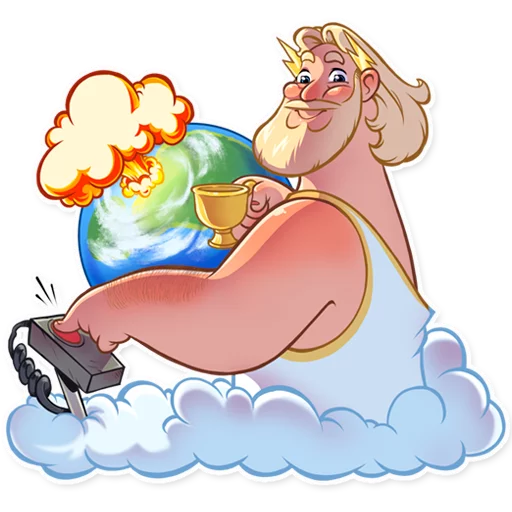 Sticker Mighty_Zeus - 1