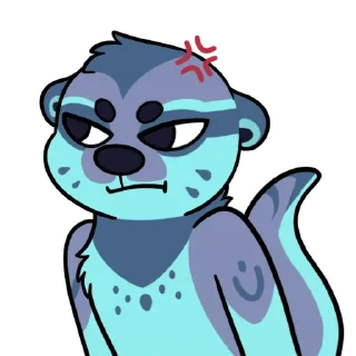 Стикер Mihr Otter - 1