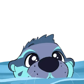 Стикер Mihr Otter - 9