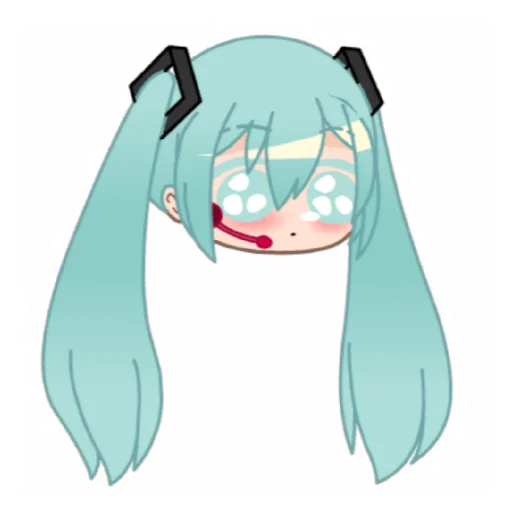 Sticker Miiiiiikusha - 1