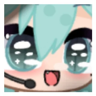 Стикер Миииииикуша - 10