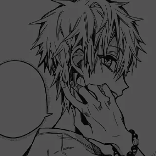 Стикер ⬚̷⃕͜⸙༘۪۪۪۫۫۫Minamoto teru — 『@Rykaamzkii』✰ - 1